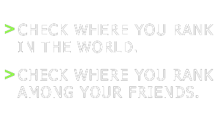 Online leaderboard mockup