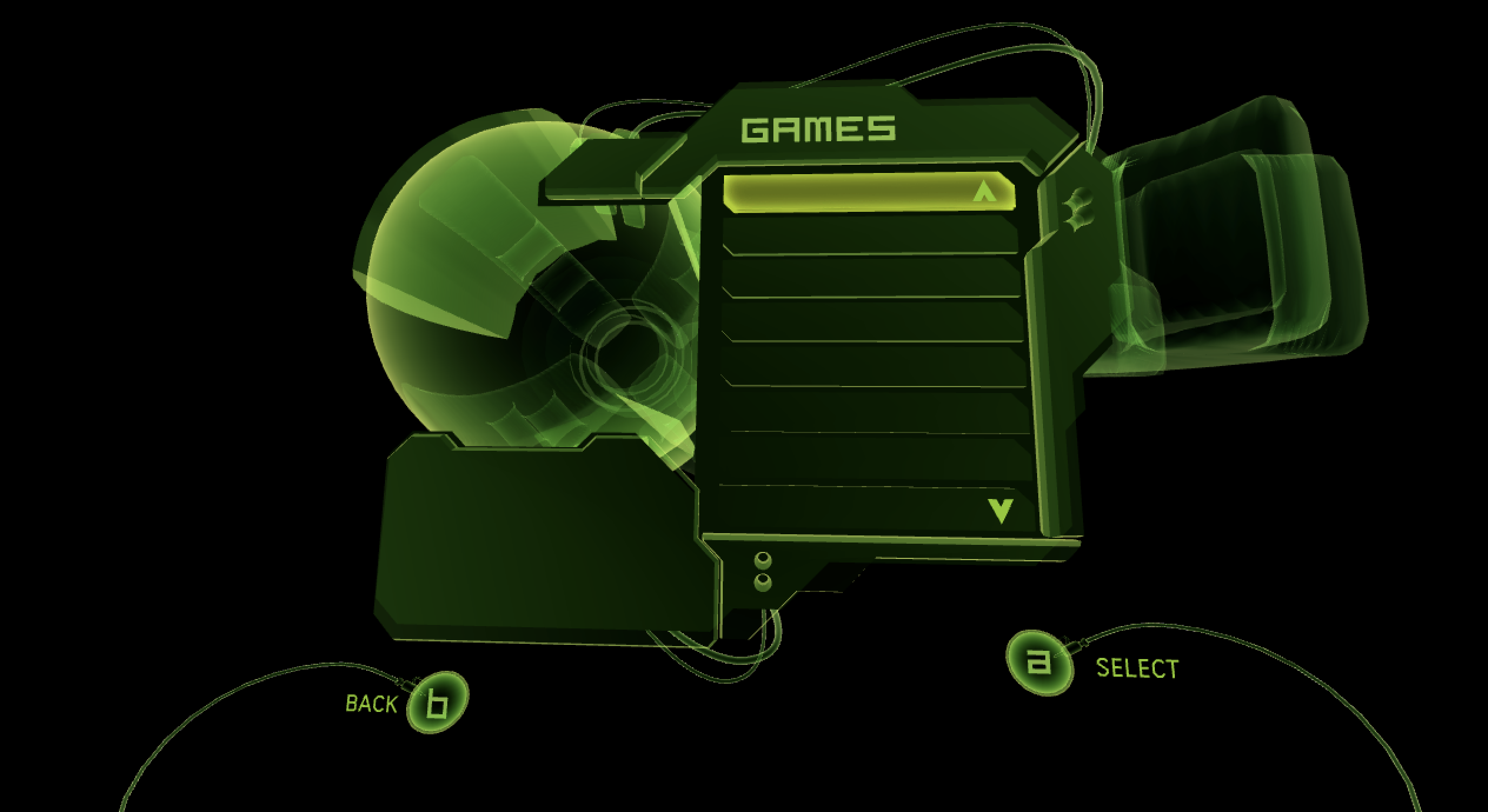 Build 3424 game launcher running in UIX Desktop